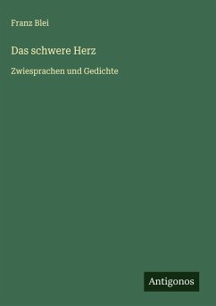 Cover Das schwere Herz