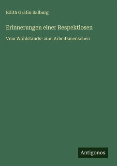 Cover Erinnerungen einer Respektlosen