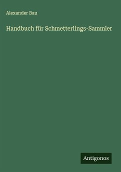 Cover Handbuch für Schmetterlings-Sammler