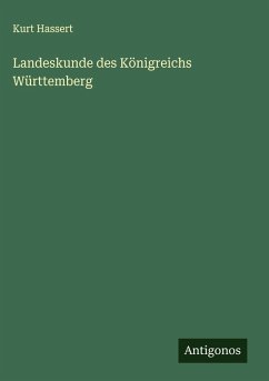 Cover Landeskunde des Königreichs Württemberg