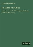 Die Chemie der Cellulose Die Chemie der Cellulose