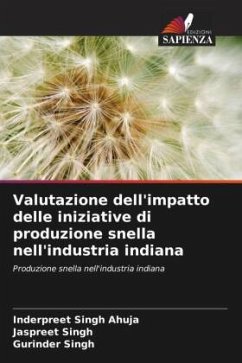 Cover Valutazione dell'impatto delle iniziative di produzione snella nell'industria indiana