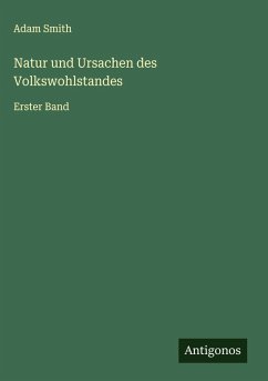 Cover Natur und Ursachen des Volkswohlstandes