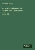Die deutsche Literatur des Neunzehnten Jahrhunderts Die deutsche Literatur des Neunzehnten Jahrhunderts