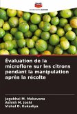 Évaluation de la microflore sur les citrons pendant la manipulation après la récolte