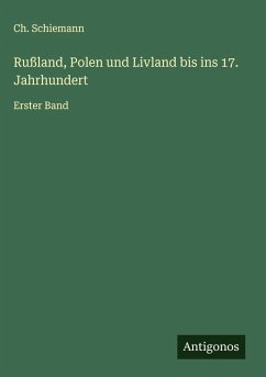 Cover Rußland, Polen und Livland bis ins 17. Jahrhundert