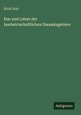 Bau und Leben der landwirtschaftlichen Haussäugetiere