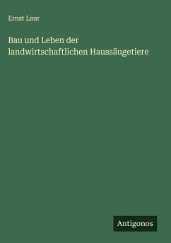Cover Bau und Leben der landwirtschaftlichen Haussäugetiere