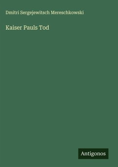 Cover Kaiser Pauls Tod