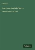Jean Pauls sämtliche Werke