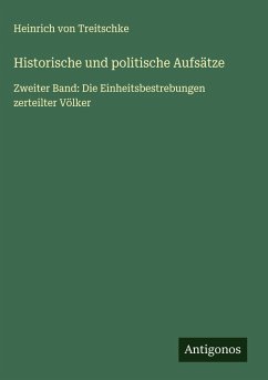 Cover Historische und politische Aufsätze