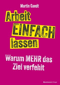 Cover Arbeit EINFACH lassen