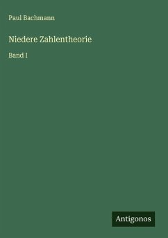 Cover Niedere Zahlentheorie