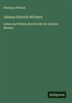 Cover Johann Hinrich Wichern