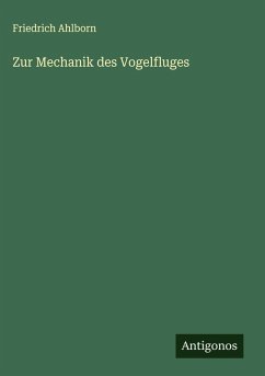 Zur Mechanik des Vogelfluges Cover Zur Mechanik des Vogelfluges