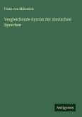 Vergleichende Syntax der slavischen Sprachen