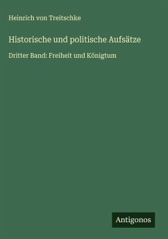 Cover Historische und politische Aufsätze