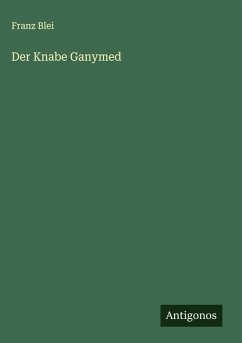 Cover Der Knabe Ganymed