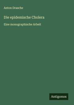 Cover Die epidemische Cholera