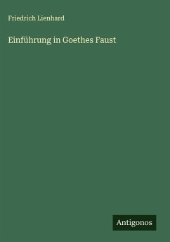 Cover Einführung in Goethes Faust