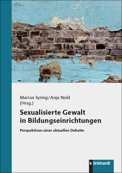 Cover Sexualisierte Gewalt in Bildungseinrichtungen