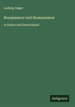 Cover Renaissance und Humanismus