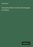 Deutsche Dichter in ihren Beziehungen zur Musik Deutsche Dichter in ihren Beziehungen zur Musik
