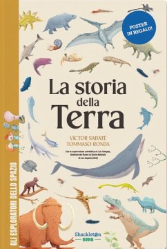 Cover La storia della Terra. Libro per bambini con contenuti e attività extra