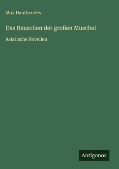 Cover Das Rauschen der großen Muschel