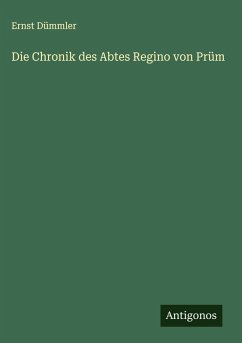 Cover Die Chronik des Abtes Regino von Prüm