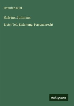 Salvius Julianus Cover Salvius Julianus