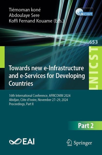 Towards new e-Infrastructure and e-Services for Developing Countries Towards new e-Infrastructure and e-Services for Developing Countries