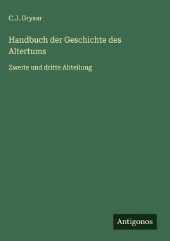 Cover Handbuch der Geschichte des Altertums