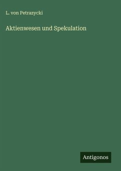Cover Aktienwesen und Spekulation