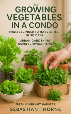 Cover Growing Vegetables in a Condo: From Beginner to Harvesting in 30 Days (eBook, ePUB)