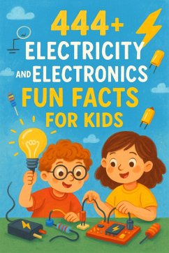 Cover 444+ Electricity and Electronics Fun Facts for Kids (444 Fun Facts for Kids, #2) (eBook, ePUB)