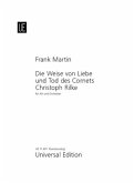 DIE WEISE VON LIEBE UND TOD FUER ALT UND ORCHESTER KLAVIERAUSZUG (DT) DIE WEISE VON LIEBE UND TOD FUER ALT UND ORCHESTER KLAVIERAUSZUG (DT)
