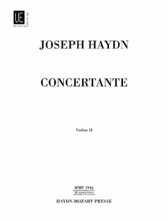 Cover Sinfonia concertante Hob.I:105 für Oboe, Fagott, Violine, Violoncello und Orchester, Violine 2