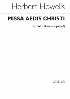 Cover Herbert Howells, Missa Aedis Christi SATB and Piano or Organ Buch
