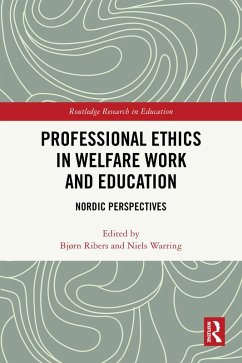Cover Professional Ethics in Welfare Work and Education (eBook, PDF)