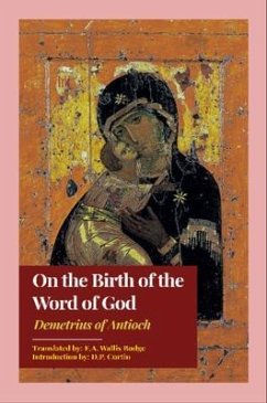 Cover On the Birth of the Word of God (eBook, ePUB)
