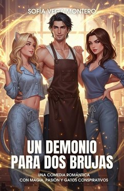 Cover Un Demonio Para Dos Brujas: Una comedia romántica con magia, pasión y gatos conspirativos (eBook, ePUB)