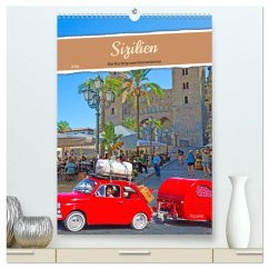 Cover Sizilien Ein Kurztrip zum Kennenlernen (hochwertiger Premium Wandkalender 2026 DIN A2 hoch), Kunstdruck in Hochglanz