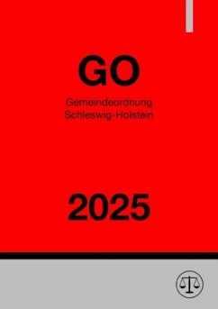 Cover Gemeindeordnung Schleswig-Holstein - GO 2025
