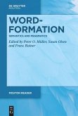 Word-Formation - Semantics and Pragmatics (eBook, ePUB)