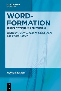 Cover Word-Formation - Special Patterns and Restrictions (eBook, ePUB)