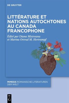 Cover Littérature et nations autochtones au Canada francophone (eBook, ePUB)