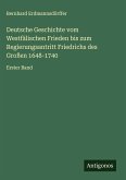 Deutsche Geschichte vom Westfälischen Frieden bis zum Regierungsantritt Friedrichs des Großen 1648-1740