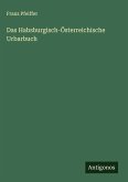 Das Habsburgisch-Österreichische Urbarbuch