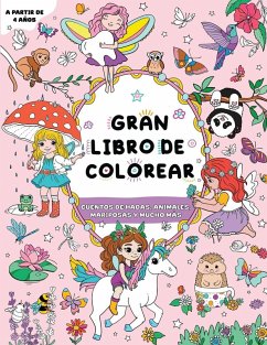 Gran libro de colorear para niñas Cover Gran libro de colorear para niñas